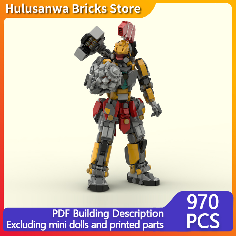 Heavy Equipment Lego - Modèle Mecha de Combat lourd, briques