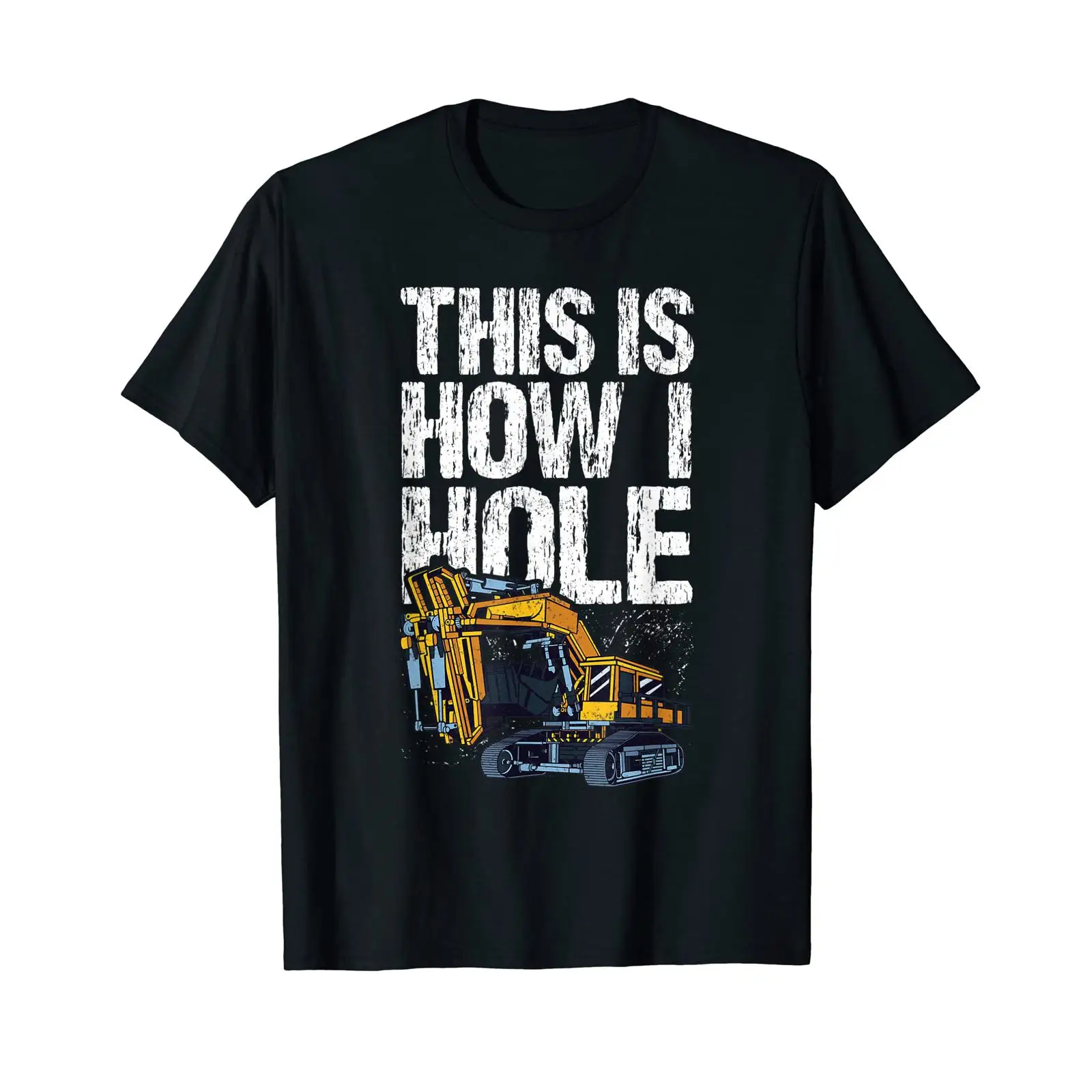 Heavy Equipment Operator Shirts - T-shirt d'opérateur de pelle mécanique, style