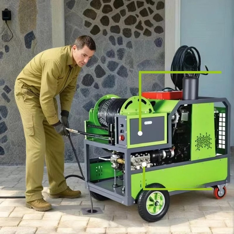 Heavy Equipment Manufacturers - Machine de nettoyage par jet pour