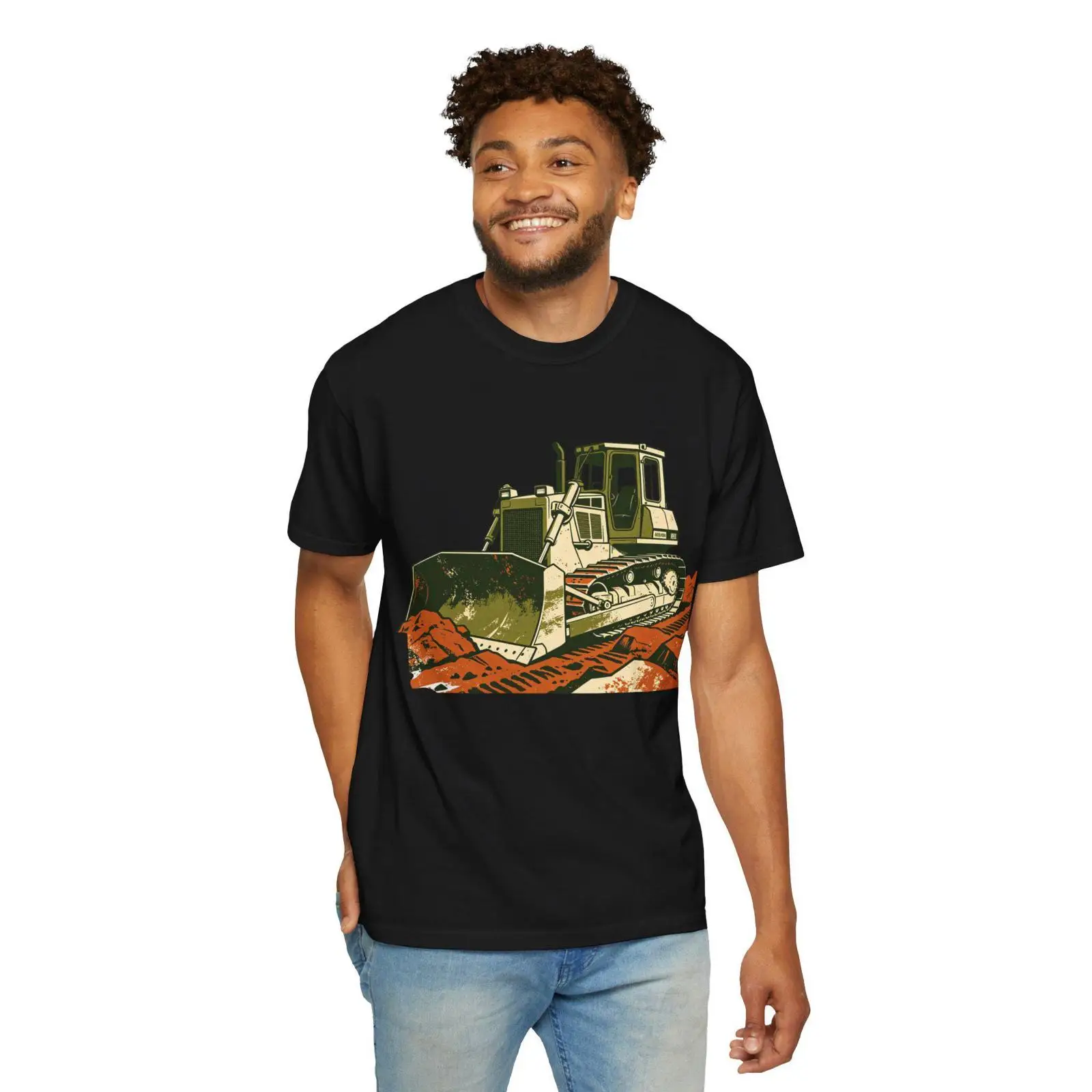 Heavy Equipment Operator Shirts - T-shirt bulldozer vintage, opérateur de bulldozer,