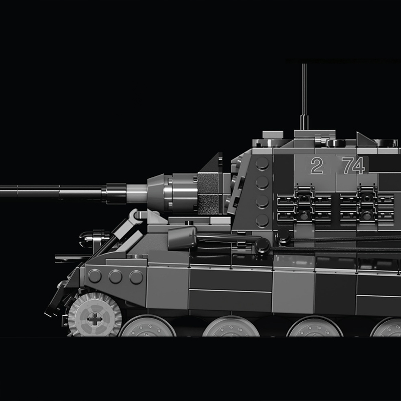 Heavy Equipment Lego - Modèle de chasseur de chars lourd