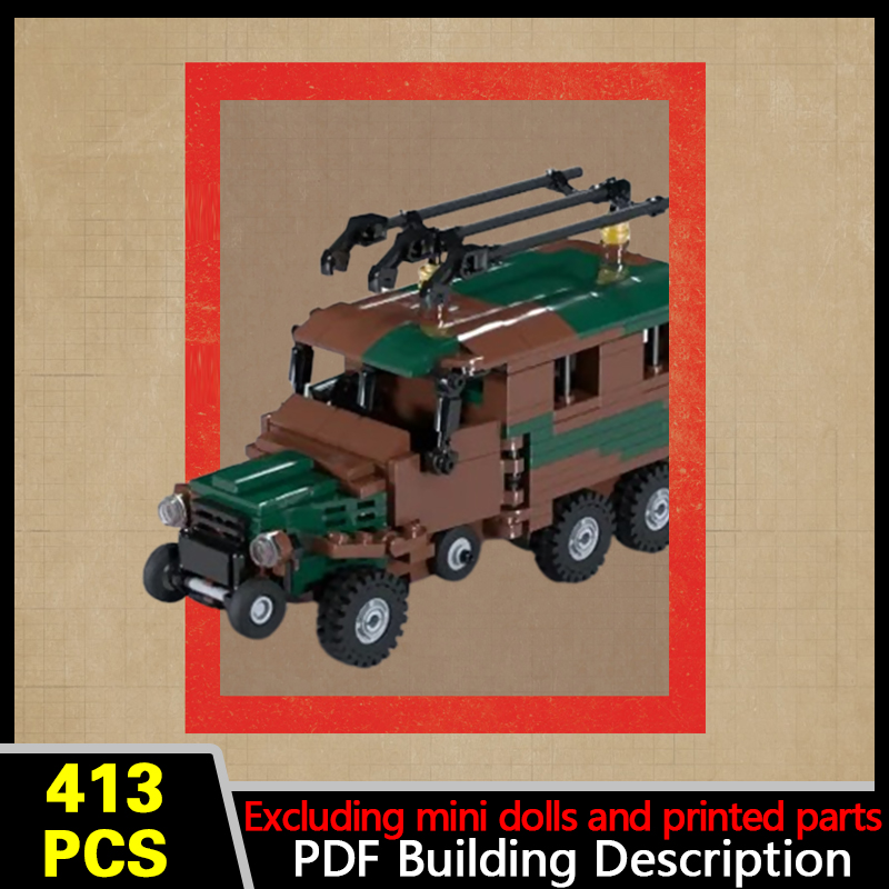 Heavy Equipment Lego - Modèle de camion lourd français S20TL,