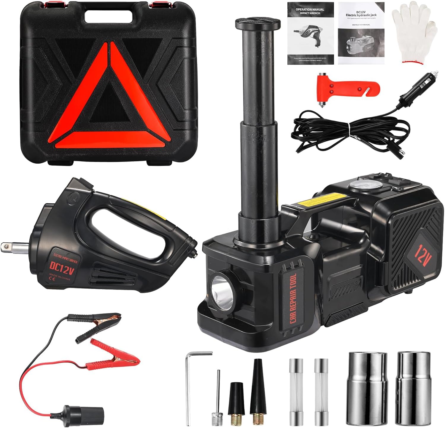 Hydraulic Floor Jack - Kit de cric électrique pour voiture