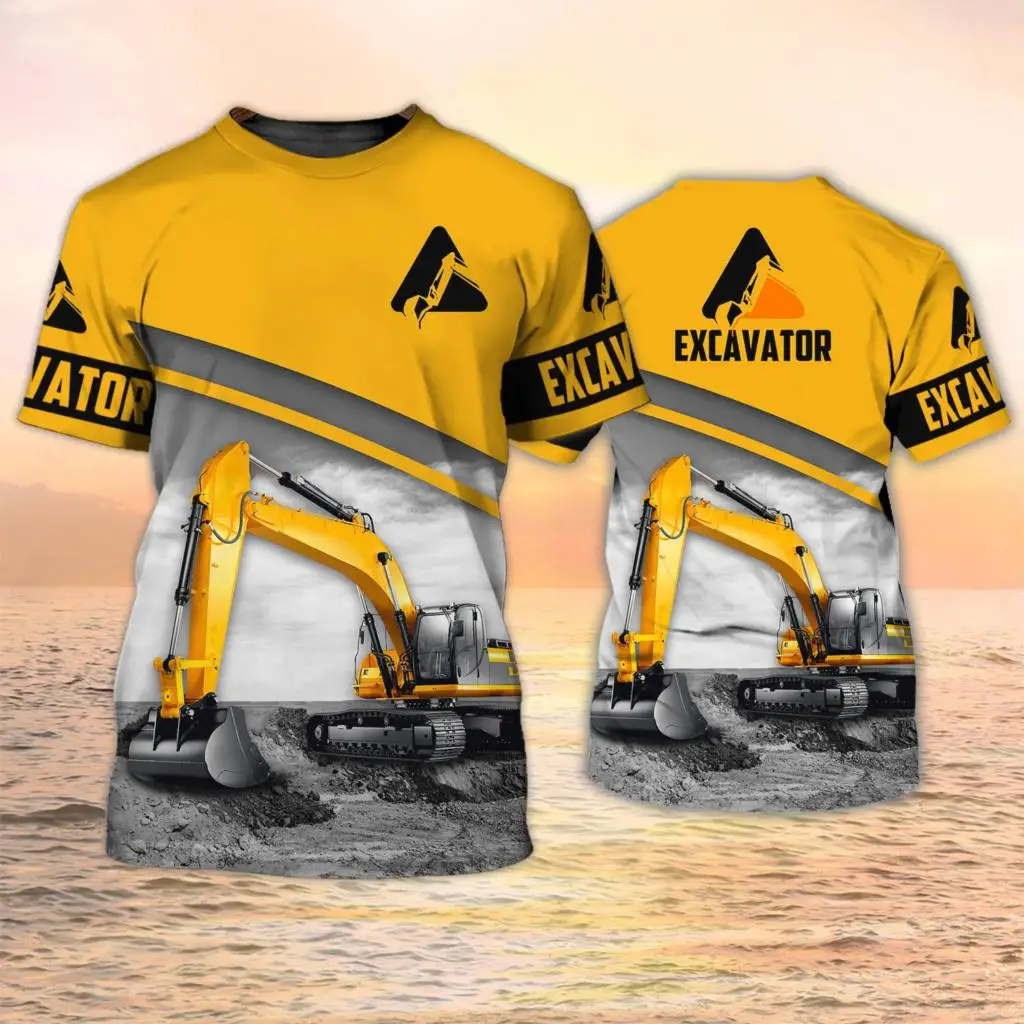 Heavy Equipment Operator Shirts - T-shirts d'excavateur pour opérateur de matériel