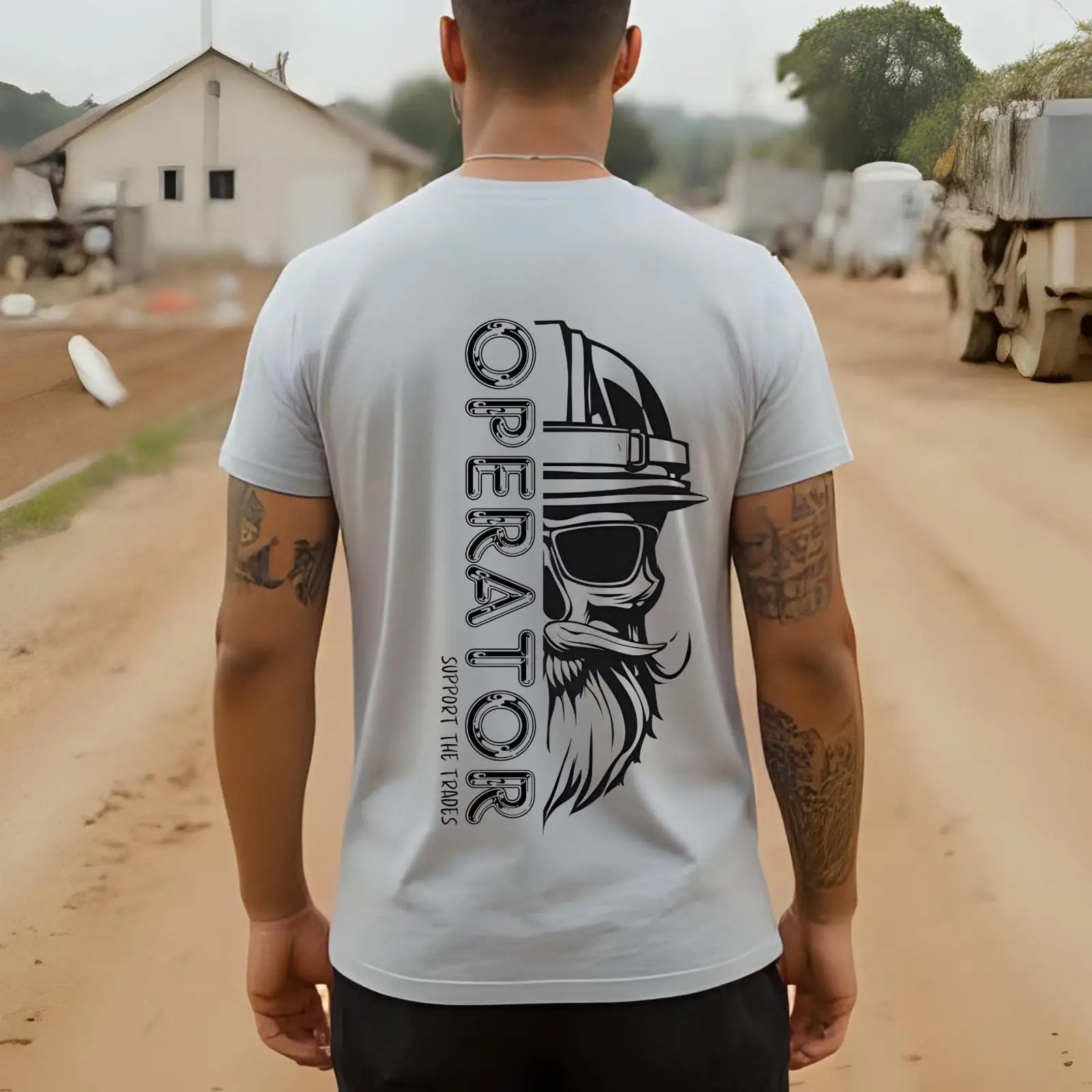 Heavy Equipment Operator Shirts - T-shirt d'opérateur de machines lourdes, pour