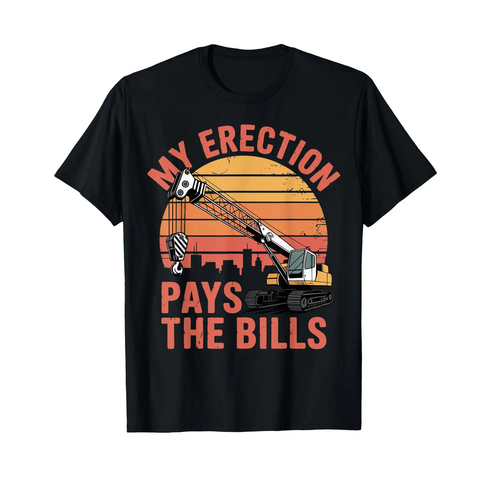 Heavy Equipment Operator Shirts - T-shirt d'opérateur de grue professionnel, équipement