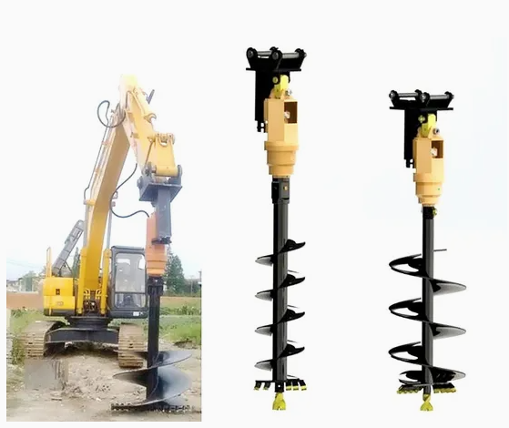 Machine de forage de trous, ac - Auger Drill Attachment avis et prix