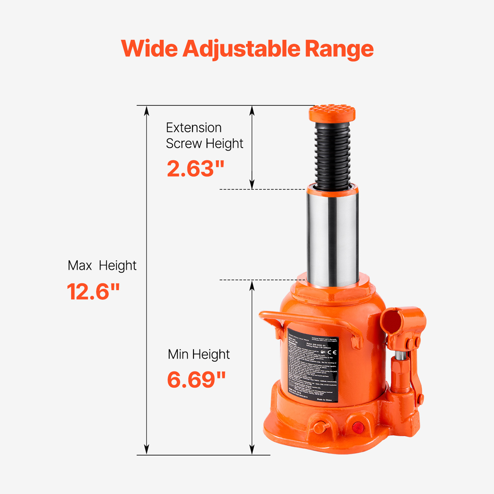 SucceBuy Cric à bouteille hydr - Hydraulic Floor Jack avis et prix