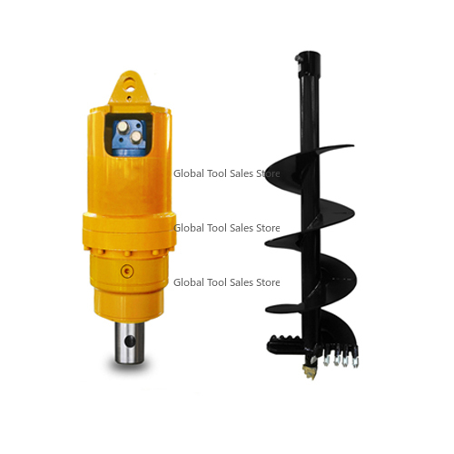 Moteur de fixation d'excavatri - Auger Drill Attachment avis et prix