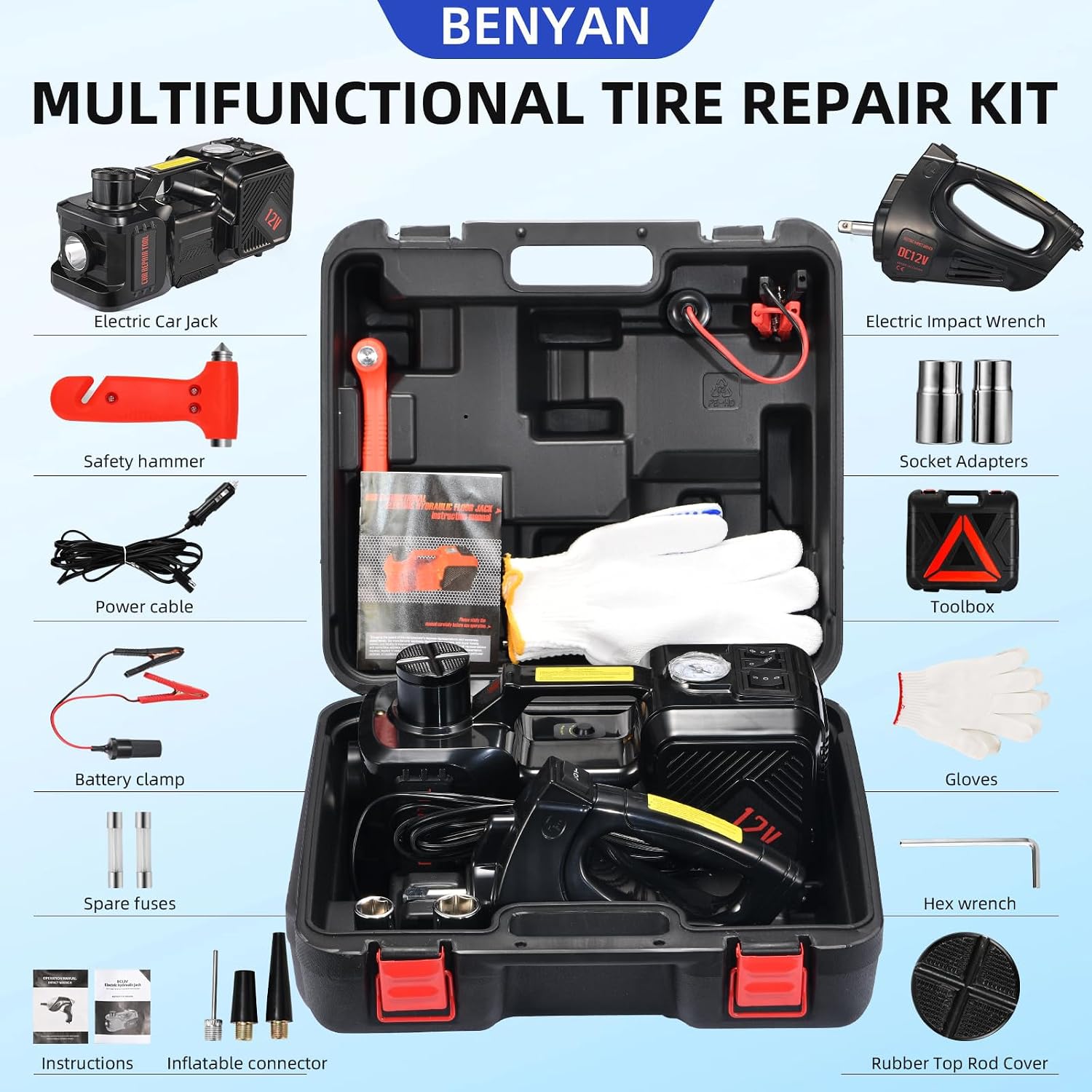 Kit de cric électrique pour vo - Hydraulic Floor Jack avis et prix