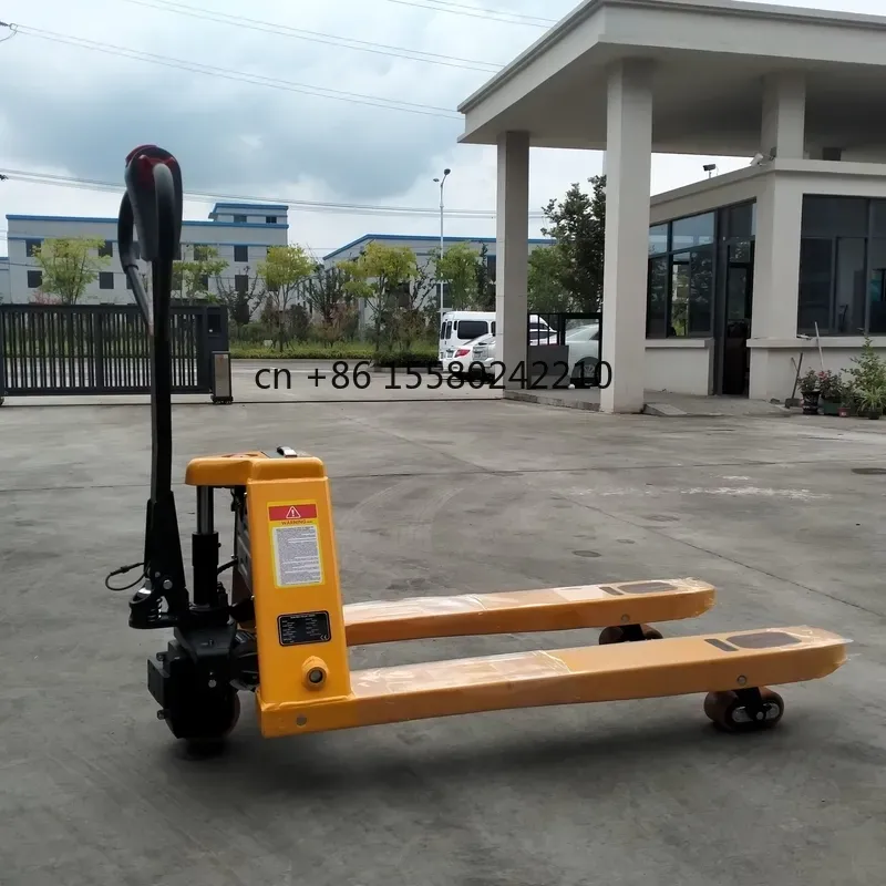 Nouveau chariot élévateur élec - Electric Pallet Jack avis et prix