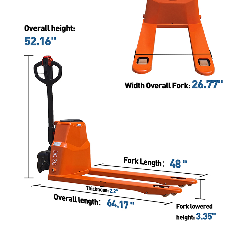Transpalette électrique, chari - Electric Pallet Jack avis et prix
