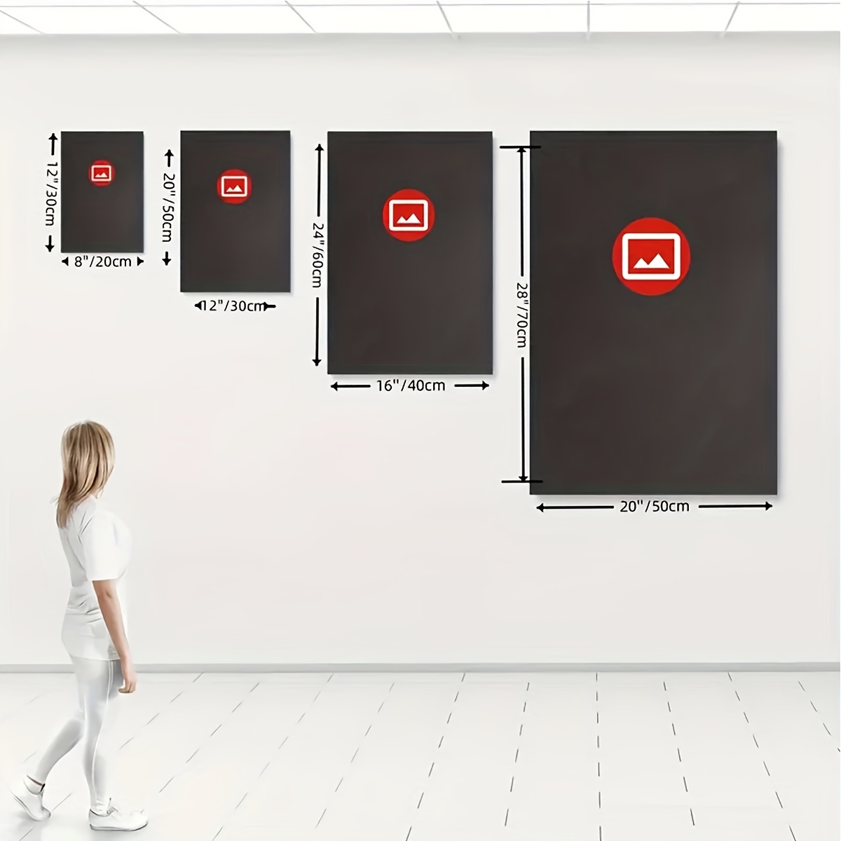 3 affiches sur toile d'art col - Heavy Equipment Background avis et prix